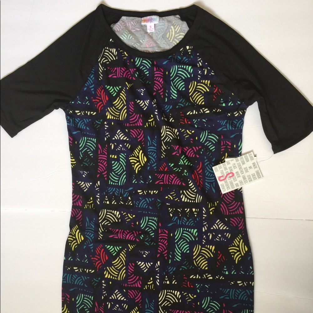 Baseball style julia pencil Dress Lularoe Small